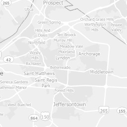 3dRose Louisville, Kentucky, Geographic Coordinates, USA Map, Flag, -  Water Bottles (wb-370099-2)
